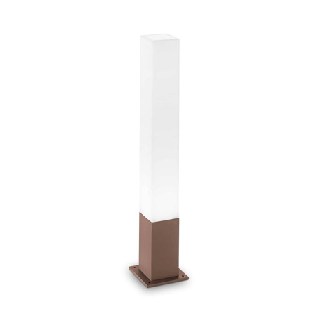 Lampa Stojąca EDO OUTDOOR Brązowy (EDO_OUTDOOR_PT1_SQUARE_COFFEE) - Ideal Lux