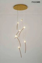 Lampa wisząca TULIPPE 7 DISC złota (MSE1501100170) - Moosee