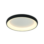 CEILING LIGHT 50W 3000K ALUMINUM & ACRYLIC DIMMABLE MATT BLACK (2048 Zambelis) - Zambelis