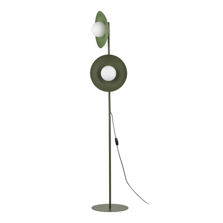SLATE MIX GLASS LAMPA PODŁOGOWA 2XG9 (16139) - TK Lighting