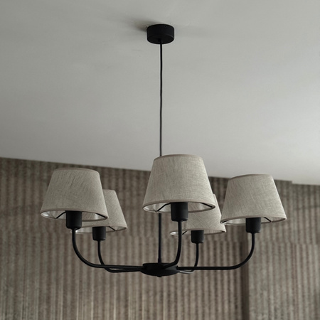 Żyrandol CHICAGO LINEN 5 PŁ (3989) - TK Lighting