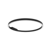 CEILING LIGHT 50W 3000K ALUMINIUM-ACRYLIC BLACK (23027 Zambelis) - Zambelis