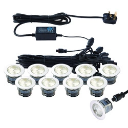 IkonPRO CCT 3000K/4000K 45mm kit IP67 0.75W (73349) - Saxby