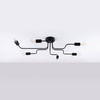 Żyrandol VECTOR 6 czarny (SL.1447) - Sollux Lighting