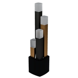Lampa Stołowa ESTANTERIOS czarna (39907) - EGLO