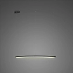 Lampa wisząca Ledowe Okręgi No.1 CO 60cm 3k czarna ściemnialna (LA073/CO_60_in_3k_black_dimm) - ALTAVOLA DESIGN