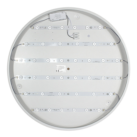 Plafon Natynkowy LED 50cm Okrągły BB02 50W 3000K Biały - DomenoLED