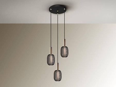 Micron lampa wisząca 3L (413657) - Schuller