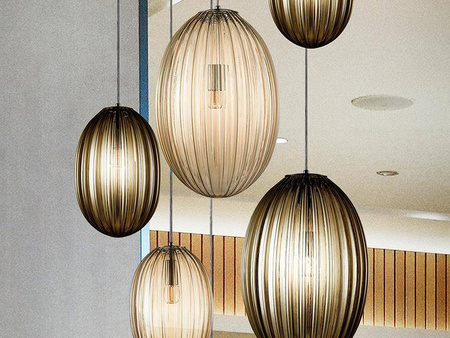 Ovila lampa wisząca 9L (752367) - Schuller