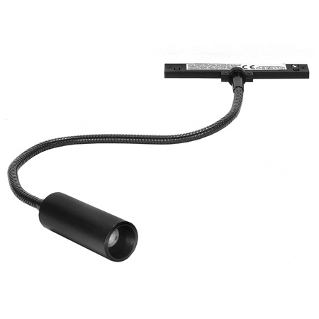 Elastyczna lampa do szyn magnetycznych UN5-YDL20 Micro Magnetic 3W 3000K czarna - DomenoLED