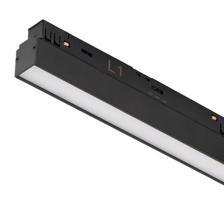 ALFA SAGA TRACK MAGNETIC 2LINE CORNER A 24W CCT SWITCH DIMM WH (AZ6506) Azzardo