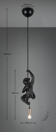 Lampa figurka FIPS (R36551002) - RL