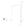 Lampa Wisząca MYSTERY 3 Kol. Biały 3000K (0073.34.BI.WN) - Vivida