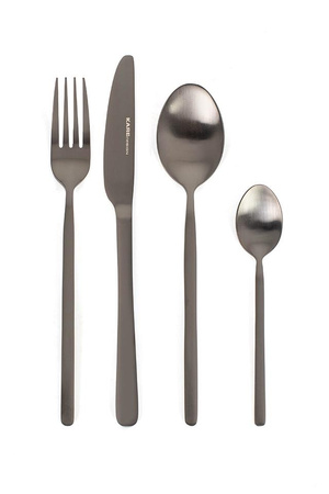 KARE zestaw sztućców GLORIA MATT BLACK    16 szt. (52633) - Kare Design