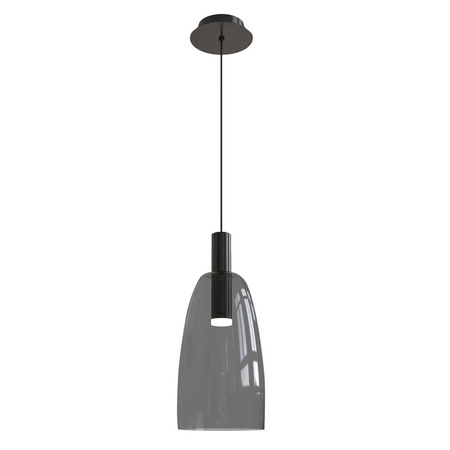 PENDANT LIGHT GLASS 5W SMOKE GRAY (1965 Zambelis) - Zambelis