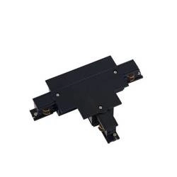 8240   CTLS RECESSED POWER T CONNECTOR LEFT -2  BLACK (T-L2) (8240) - Nowodvorski