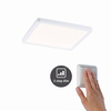 Plafoniera VariFit AREO LED DIM 13W 1200lm 3000K 175x175mm IP44 230V biały matowy / tworzywo sztuczne (PL93053) - PAULMANN