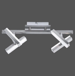 RICO LAMPA SUFITOWA STALOWY (11277-55) - Paul Neuhaus