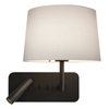 Lampka do Czytania Side by Side Grande USB Matowy Czarny (1406013) - Astro Lighting