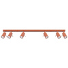 Plafon RING 6L ochra czerwona (SL.1511) - Sollux Lighting
