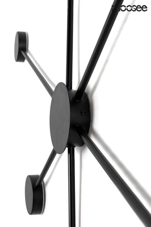 MOOSEE lampa ścienna SHADOW 6 CLOSE czarna (MSE010100247) - Moosee