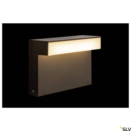L-LINE OUT 30 FL, zewnętrzna lampa podłogowa LED, kolor antracytowy, przełącznik CCT, 3000/4000 K (1003536) - SLV
