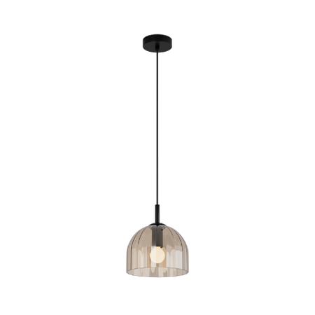 PENDANT LIGHT 1XE14 GLASS CHAMPAGNE (22114 Zambelis) - Zambelis