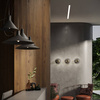 Lampa wisząca CONA 26 Phase-Control taupe (59917-0000-U8-PH-82) - Aqform