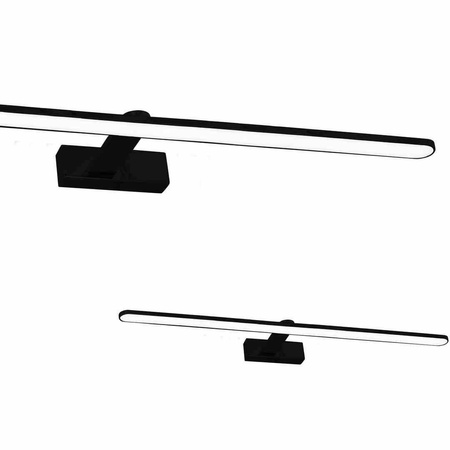 Kinkiet SPLASH BLACK 100cm 21W LED (ML5725) - Milagro