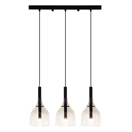 Lampa wisząca Botor 3 - Czarna (530 mm)   (5096) - Shilo