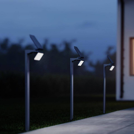 Oprawa solarna LED 1,2W Steinel XSolar GL-S z czujnikiem antracyt (ST085681) - STEINEL