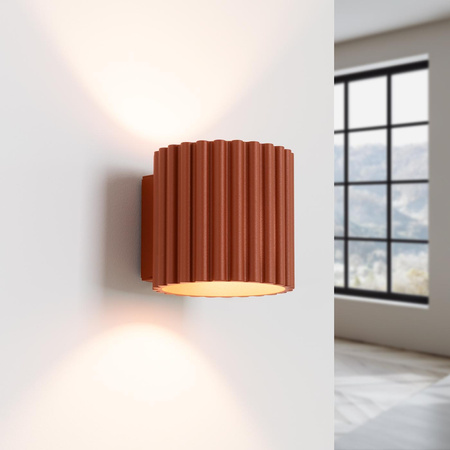 Kinkiet AURA ochra czerwona G9 (SL.1801) - Sollux Lighting