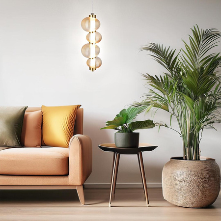Lampa wisząca BOLLA GOLD 17W LED (ML1422) - Milagro