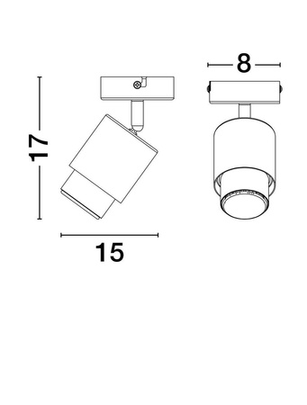 Lampa sufitowa wewnętrzna YAPACANI (LE44973) - Luces Exclusivas