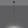 Lampa Wisząca PASTELO 1 złoty połysk (SL.1195) - Sollux Lighting