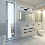 Kinkiet SPLASH BLACK 100cm 21W LED (ML5725) - Milagro