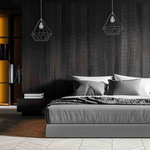 Lampa wisząca BASKET GRAY 1xE27 (MLP7216) - Milagro