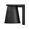 Latarnia naścienna Hans - 1 źródło światła - Strukturalna czerń (HK-HANS-S-BLK) - Elstead Lighting