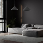 Lampa wisząca CAPITAL czarna Ø46cm (MLP0952) - Milagro