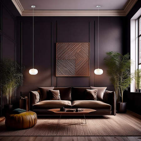 Lampa wisząca VASO 1 WHITE 4W (ML1398) - Milagro