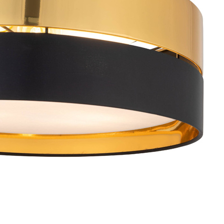 Plafon HILTON czarno-złoty Ø 45 (4180) - TK Lighting