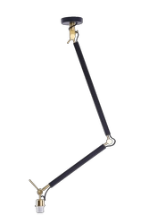 Lampa wisząca ZYTA M PENDANT LAMPBODY BK/GO (AZ4192) - Azzardo