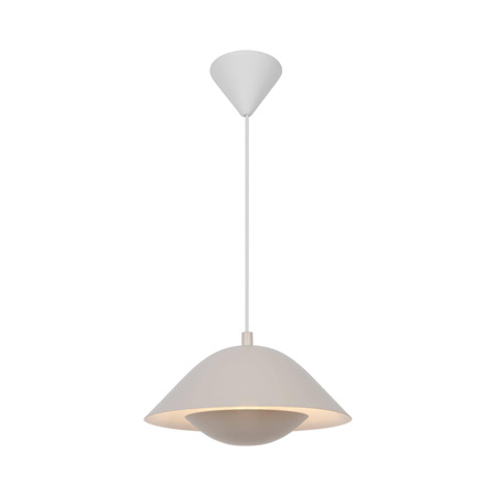 Lampa wisząca FREYA Nordlux E27 40W Metal Beżowy