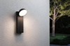 Oprawa elewacyjna PUKA LED 8.5W 460lm 3000K IP44 czujnik ruchu+zmierzchu odporna na wodę morską 230V antracyt aluminium (PL94739) - PAULMANN