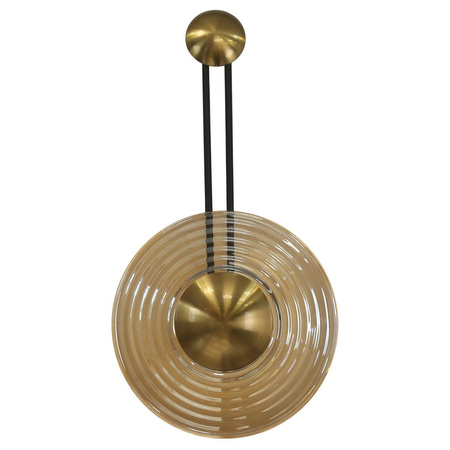 Kinkiet Bell bursztynowy LED CCT (LP-1702/1W AM) - Light Prestige