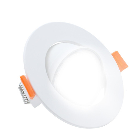 Ruchome oczko podtynkowe Plus białe LED CCT (LP-1506/1RS WH) - Light Prestige
