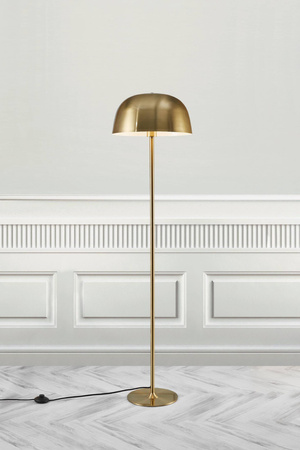 Lampa podłogowa CERA Nordlux E27 60W Metal Mosiądz