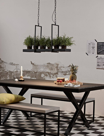 TRAY Wisząca 3L 3x3W Czarny