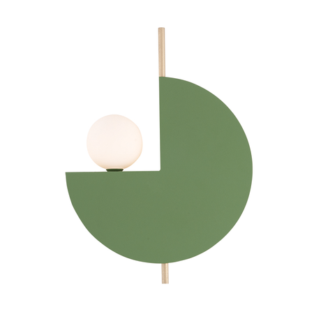 WALL LIGHT 1XG9 SANDY OLIVE GREEN (22203 Zambelis) - Zambelis