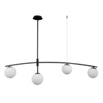 Lampa Wisząca Senai (PND-31322-4A-SB) - Italux
